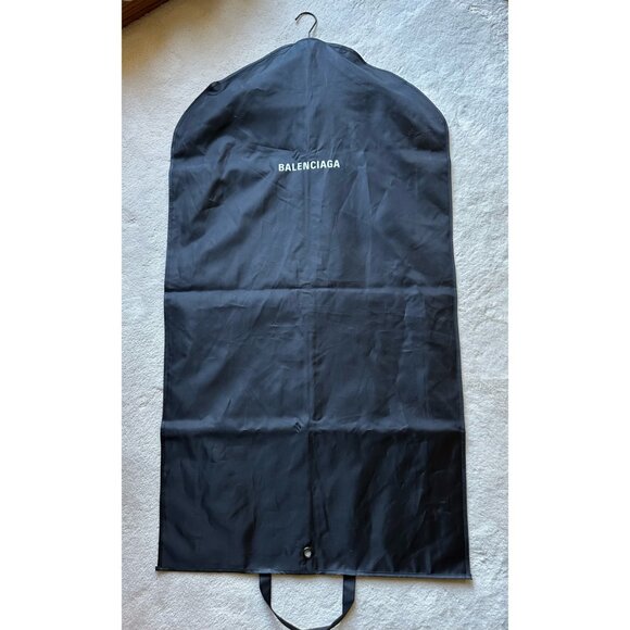 BALENCIAGA Unisex BLACK GARMENT BAG with HANGER - Picture 5 of 9